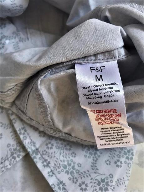 Letná košeľa 39/40, f&f,m