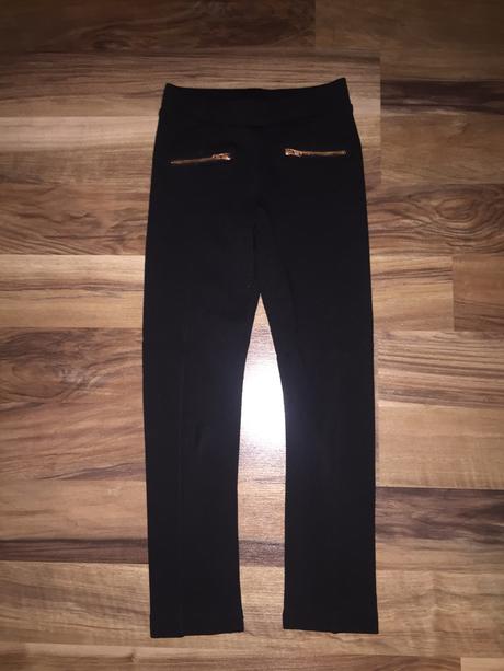 Nohavicové legíny 128/134, h&m,128