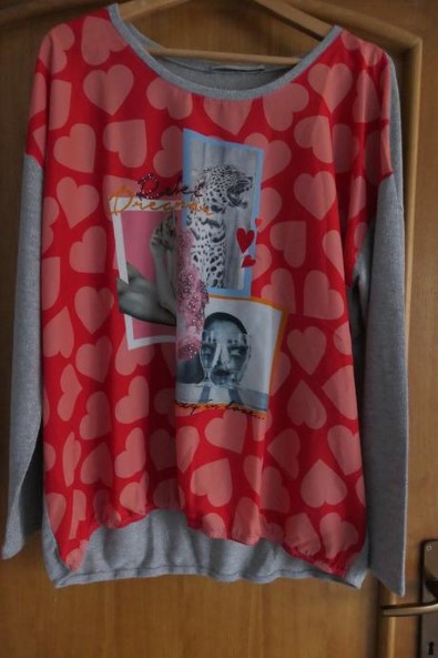 Oui luxusny bluzkosvetrik,tunika top vel. xl/xxl, xxl