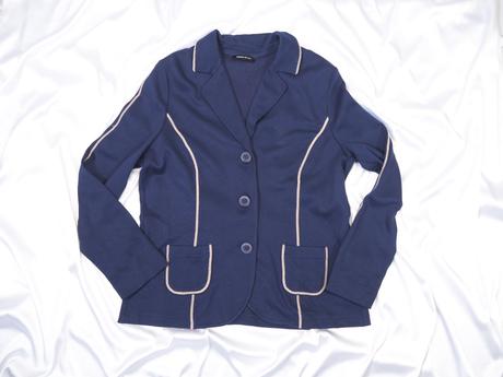 Luxusné úpletové sako frank walder, 44