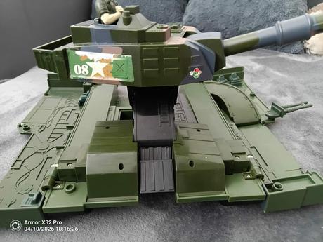 Tank + základňa, cca 33 cm, 