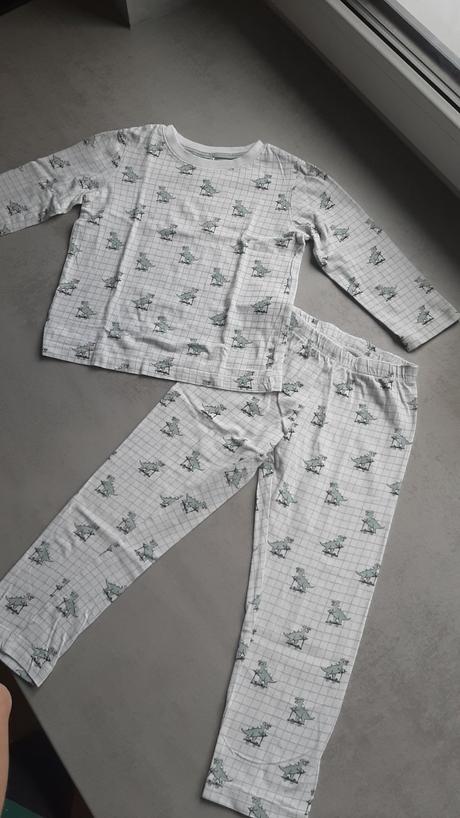 Pyžamo dinosaurus, h&m,98
