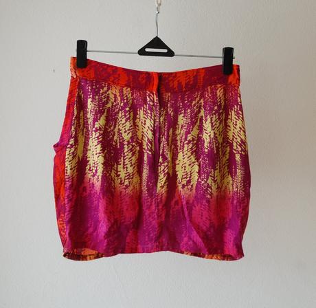 Štýlová mini sukňa, h&m,s