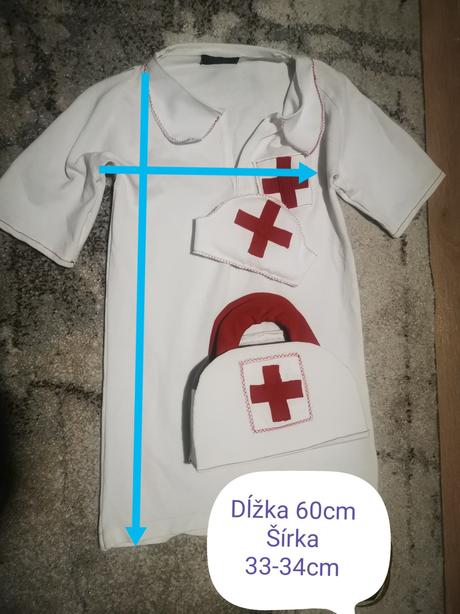 Kostým lekárka rez., 