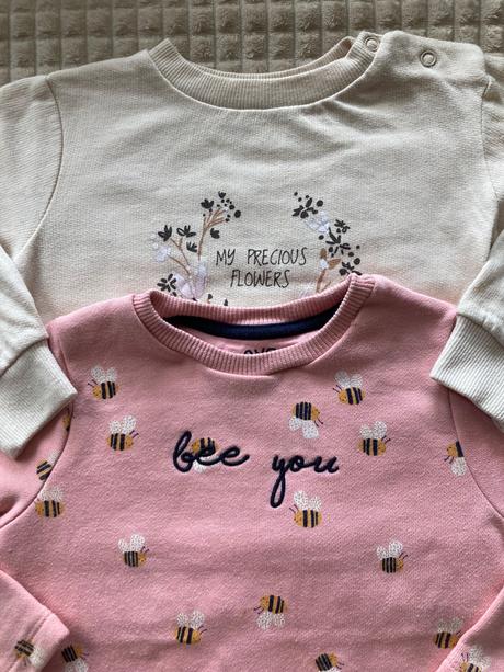 Mikinky včielka a krémová, f&f,86