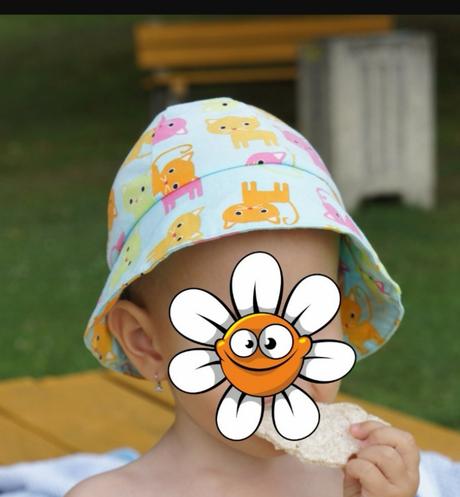Letný klobúčik v.80 - mačky, 80