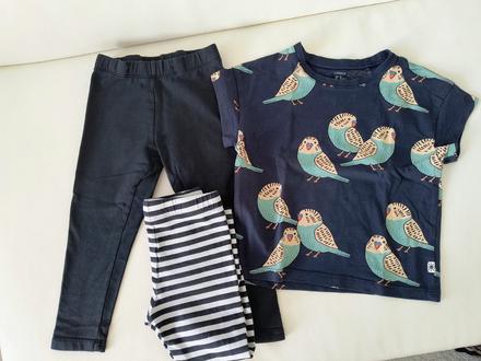 Lindex legíny a tričko, lindex,92