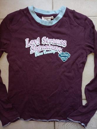 Tmavobordové tričko levi strauss, levis,xs
