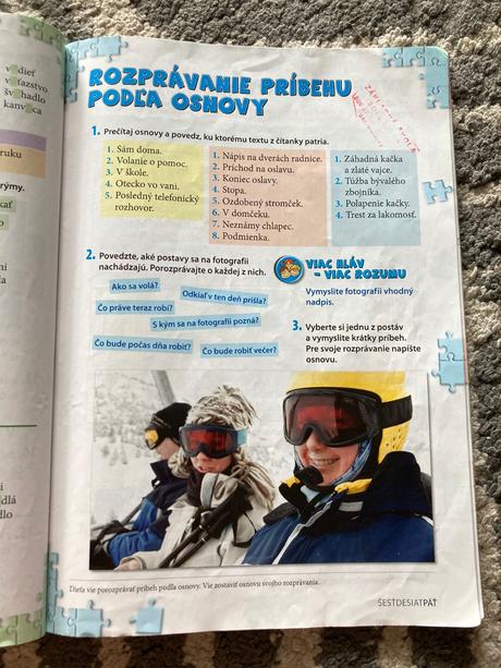Slovenský jazyk pre 3. ročník zš učebnica, 