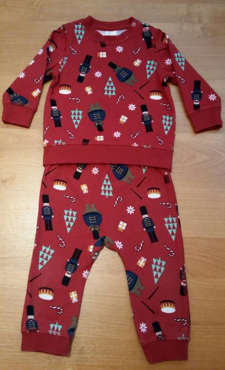 Vianočná teplákova súprava 74, h&m,74