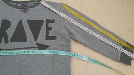 Šedé tričko, lindex,128