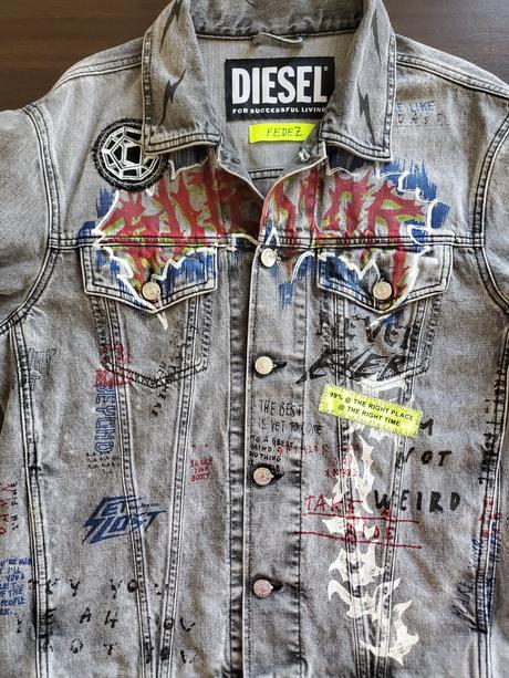 Jeansová bunda diesel, diesel,l