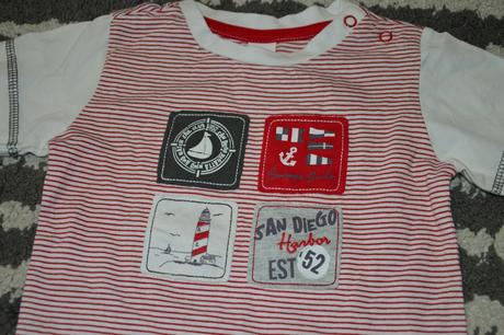 Pásikavé tričko, baby club,92