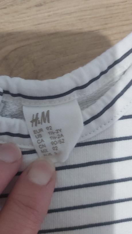 Suprava i love dad, h&m,92