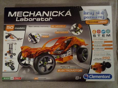 Clementoni mechanická laborator 50 modelov, 
