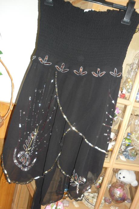 Spoločenský top čierny, m