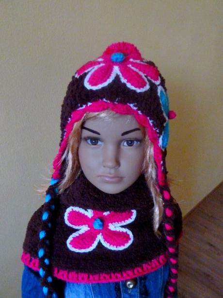 Zimna hneda s fareb.kvetmi+ hneda prechod.b, 98 - 128