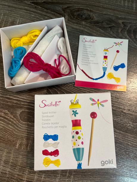 Goki-vesela cievka na pletenie,