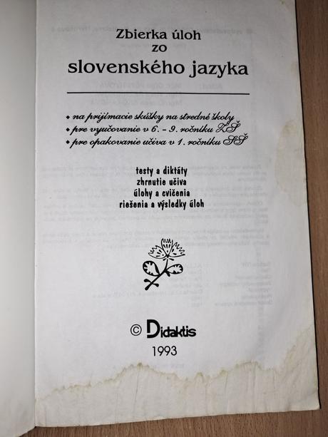 Zbierka úloh zo slovenského jazyka, 