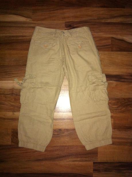 1x oblečené 3/4 nohavice, kenvelo,s