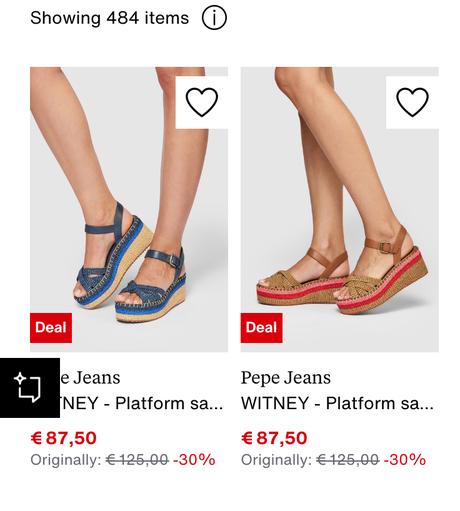 Pepe jeans sandale na platforme, pepe jeans,37