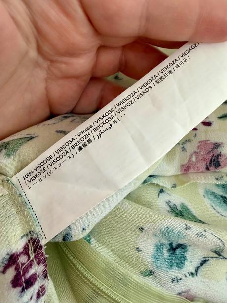 Mango viskózové kvetinové šaty romantický štýl, mango,l