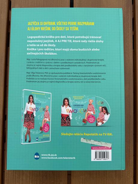 Logopedická kniha rapotáčik,