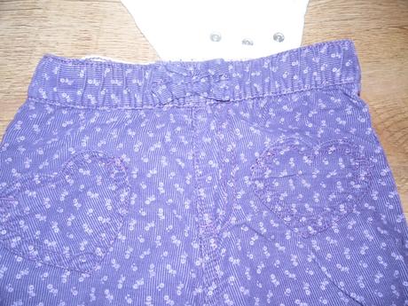 Fialkove menčestrové nohavice a body, 74, lupilu,74