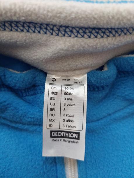 Fleece hike mikina, quechua,98