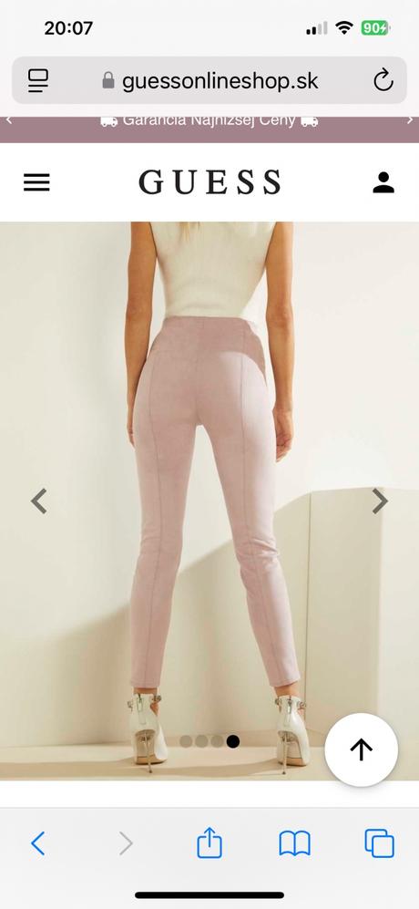 Luxusná original guess košeľa 1x oblečená, guess,s