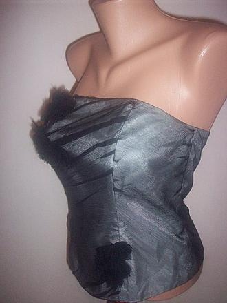 Šifónový hodvábny korzet., 40