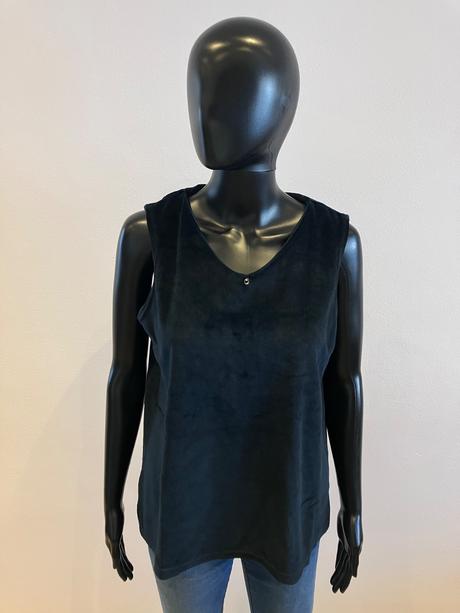 Dámsky tmavomodrý zamatový vrch (m/l), tcm,m