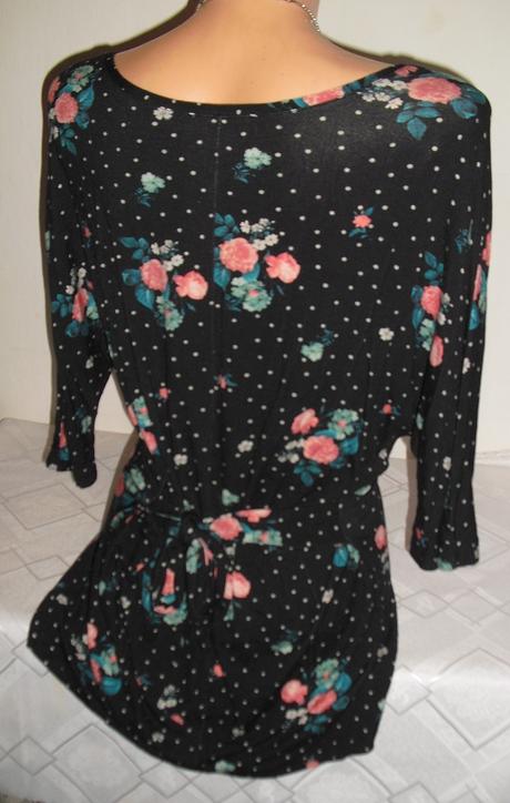 Promod kvietkovana motylia tunika, promod,m