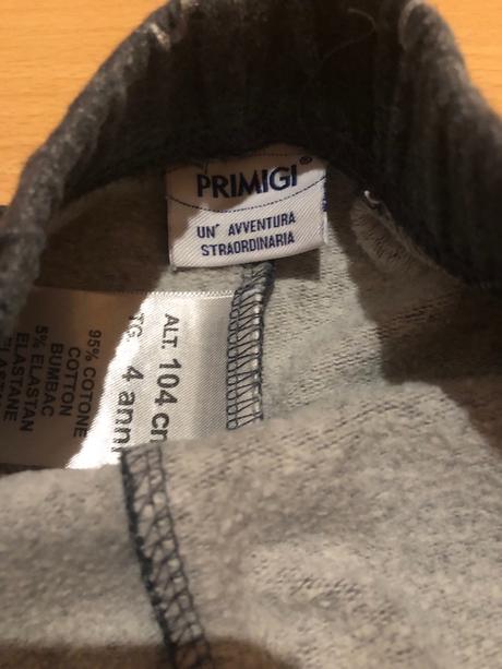 Hrubé tepláky primigi vel 98/104, primigi,104