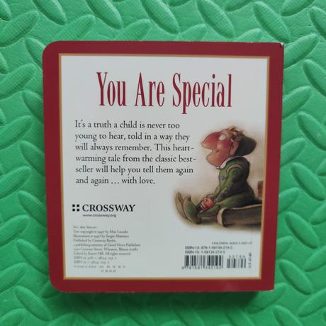 You are special max lucado, 