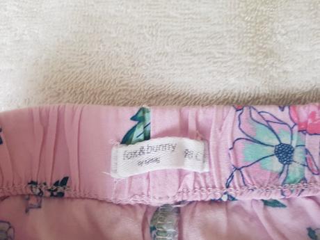 Letné nohavice, č. 98, fox & bunny,98