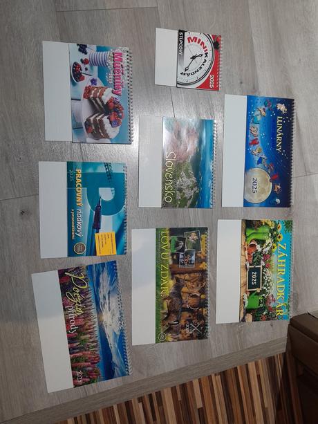 Predám kalendare 2025, 