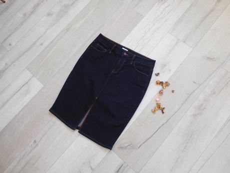 Riflová suknička 40v,, f&f,40