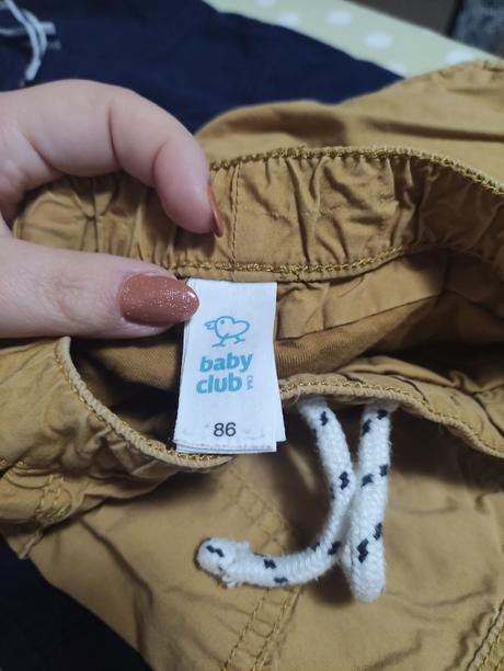 Zateplené nohavice, baby club,86