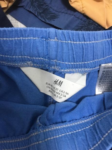 Kraťasky 92-98, h&m,98