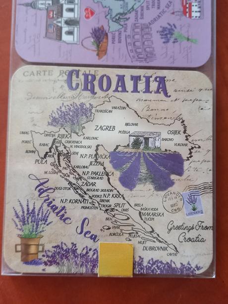 Podložky pod poháre chorvátsko, 