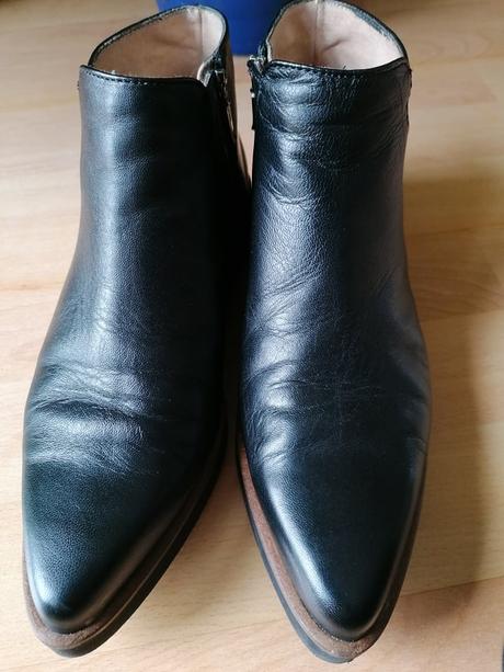 Pohodlné značkové kožené prechodné topánky, 37