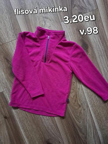 Flísová mikinka, 98