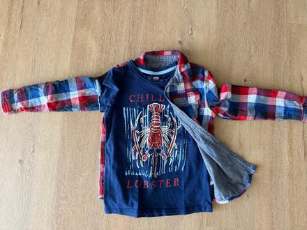 Košeľa s tričkami, f&f,122