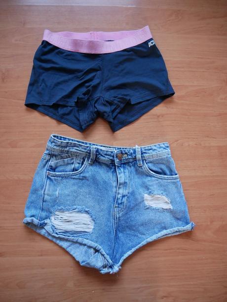 Balík kraťasov športových a  bavlnených, 158–170