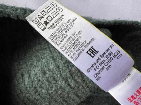 Marks&spencer - olivový sveter, marks & spencer,s