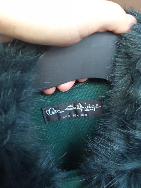 Dámsky kabát, miss selfridge,s