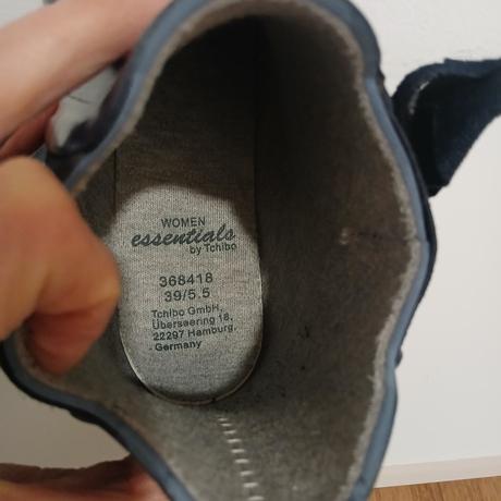 Tmavomodré kotníkové gumáky, tcm,39