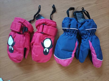 Detské zimné rukavice, lupilu