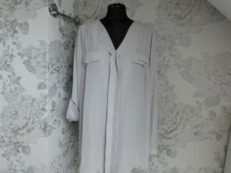 Luxusna bluzka s roll-up rukavom, 48